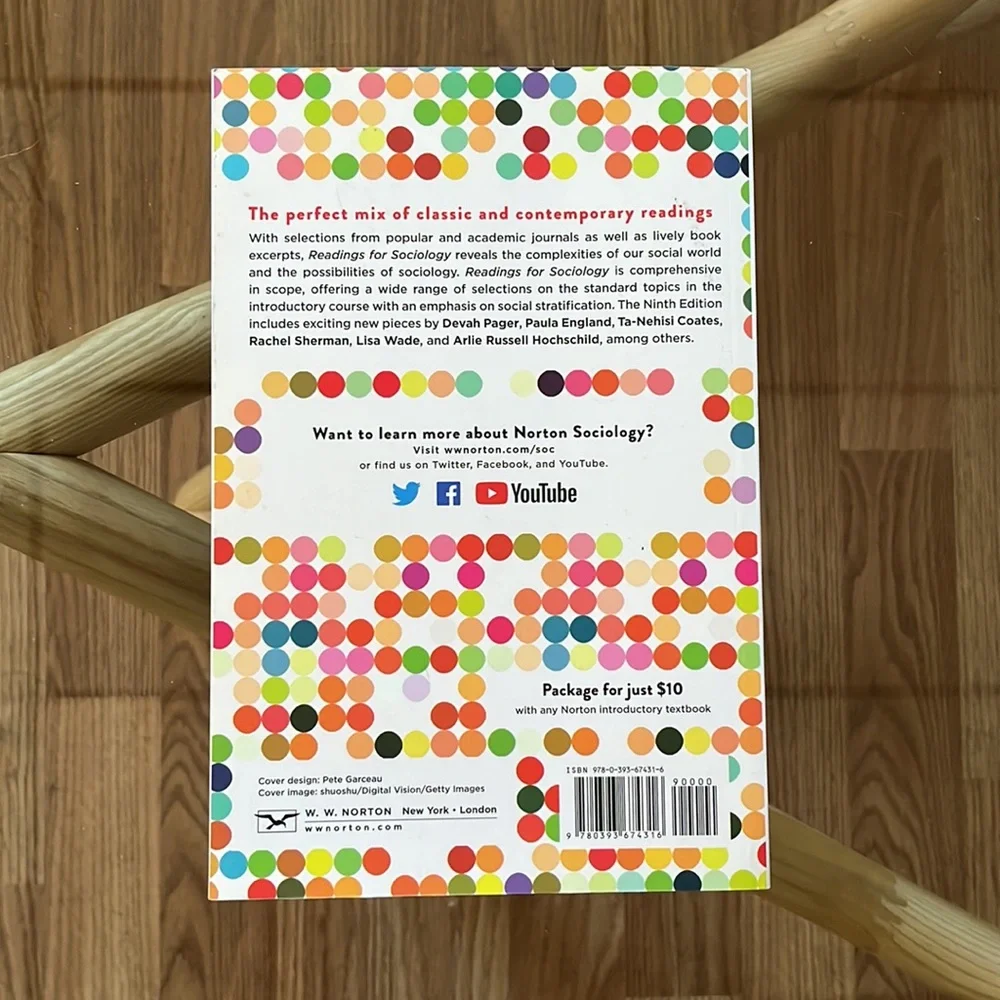 Readings for Sociology Ninth Edition - Picture 2 of 2